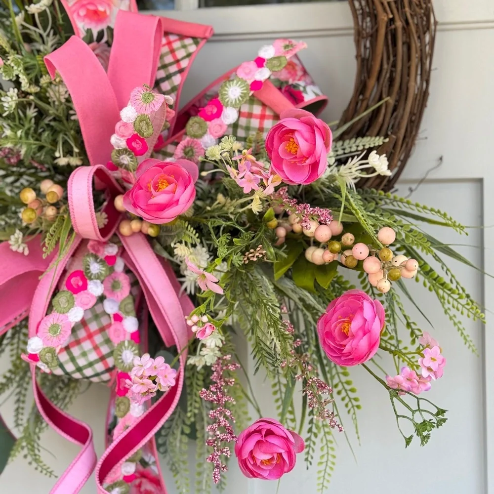 Pretty in Pink Wreath